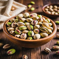 Gezonde biologische rauwe gedroogde pistachenoten zonder toevoegingen voor veganistische en glutenvrije diëten
