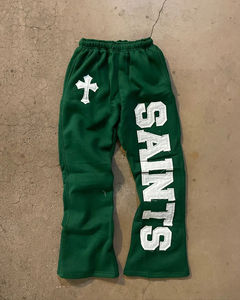 Pantalones Deportivos de Hombre con Diseño Moderno y Acampanado, Última Tendencia en Pantalones de Campana para Adultos, Pantalones Deportivos Acampanados Lavados - Product Image 3