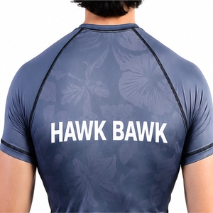 Custom <b>Men's</b> <b>Compression</b> Rash Guard <b>Shirt</b> Training <b>Compression</b> <b>Shirt</b> Breathable & Lightweight Soft Fabric For <b>Men</b> Rash Guard - Product Image 5