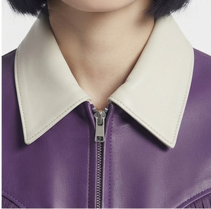 Female Stand Collar Leather Fringe <b>Jackets</b> Women Fashion Leather Fringed <b>Jacket</b> Ladies Zipper Leather Fringe <b>Jackets</b> - Product Image 5