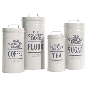 Boîtes et boîtes de stockage à haute teneur en émail ensemble marques Promotion Logo bocaux imprimés ustensiles de cuisine multifonction conteneur boîte exportation - Product Image 1