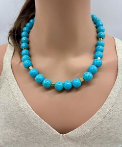 สร้อยคอเรซิ่นประดับลูกปัดสีส้มสไตล์มินิมอลสุดฮิตสำหรับผู้หญิง โดย Universal Overseas INDIA - Product Image 6