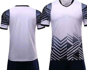 Maillot de football personnalisé à manches courtes imprimé par transfert thermique, tenue de sport pour équipes, jeunes, enfants, garçons - Product Image 1