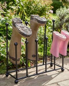 Rustic Boot <b>Rack</b> Modern Boot <b>Storage</b> <b>Rack</b> - Product Image 4