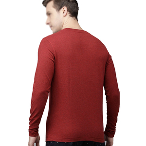 T-shirt à manches longues pour homme, taille plus, en coton durable, respirant, à motif uni, décontracté, nouvelle arrivée, best-seller, dernier design - Product Image 4