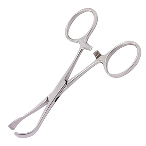Custom Backhaus Towel <b>Clamp</b> Stainless Steel Hand Tool Supplier Bulk Order Stainless Steel Reusable Backhaus Towel <b>Clamp</b> - Product Image 1