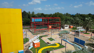 Circuito de Tirolina Compacto de Aventura con Componentes de Plástico para Parques Temáticos al Aire Libre - Múltiples Desafíos y Diseño Compacto - Product Image 3