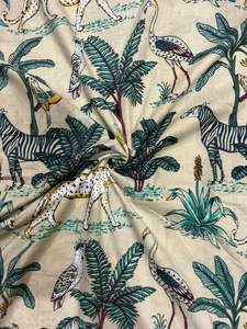 New Design Multicolor Wholesale 100% Cotton Indian Garment Fabric Eco-Friendly Lightweight Floral Hand Block Home Decor Bags - Product Image 6