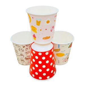 Vasos de Papel Desechables Personalizados con Logotipo de Empresa, de 250 ml, Blancos, de 6 oz, 8 oz, 12 oz, 16 oz, de Grado Alimenticio, de 2 Capas, para Café y Helado - Product Image 5