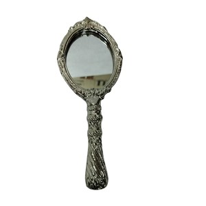 Luxury Vintage <b>Handheld</b> <b>Mirror</b> Antique Brass Bird Shape Ornate Handle Makeup <b>Mirror</b> Glass Portable Cosmetic <b>Mirror</b> for Sale - Product Image 3