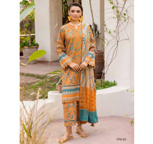 Ssumaira Presenta Charizma Print, Colección de Verano de 3 Piezas, Vestidos de Marca Pakistaní e India al por Mayor - Product Image 1