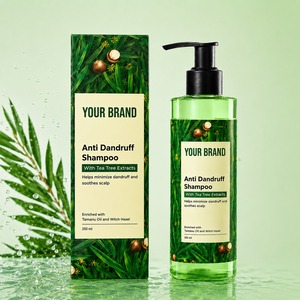 OEM Private Label Anti Dandruff Scalp Purifying <b>Shampoo</b> with Tea Tree and <b>Zinc</b> <b>Pyrithione</b> - Product Image 2