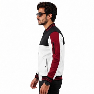 2026 New Stylish Casual Winter Wear Bomber Jackets Men's Customized Good Quality Design Bomber Jackets OEM Serviced Design - Product Image 3