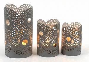 Porte-bougie de luxe, porte-bougie cylindrique, porte-bougie de table, porte-bougie pour la décoration de la maison, porte-bougie haut de gamme, porte-bougie design - Product Image 2