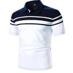 High Quality Men Polo Shirt Breathable Material Comfortable Fit <b>Classic</b> Style Perfect For Summer Casual Wear - Product Image 2