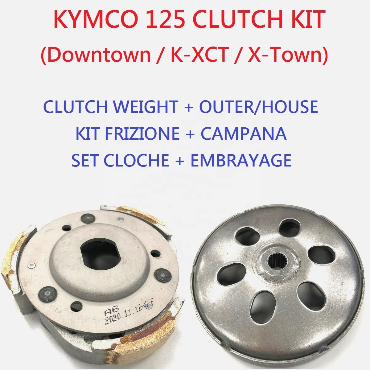 オリジン Kymco Downtown 125 クラッチキット F.C.C.製 22300-LFA7-E00