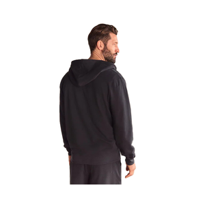 เสื้อมีฮู้ดของผู้ชายผ้าคอตตอน100% มีฮู้ดปักดีไซน์3D มัดย้อมธรรมดาพิมพ์ลายทรงหลวมสำหรับฤดูหนาว - Product Image 3