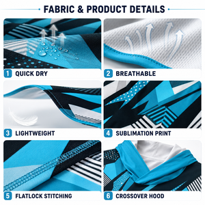 Service OEM personnalisé – Sweat à capuche unisexe léger, respirant, séchage rapide, écologique, chaud, sublimé, à manches longues pour l'entraînement sportif - Product Image 4
