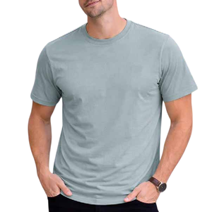 T-shirt pour homme, décontracté, surdimensionné, en coton, streetwear, manches courtes, col rond, coupe décontractée, tissu doux de qualité supérieure, confort quotidien, mode - Product Image 6
