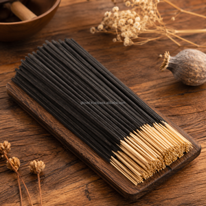 Bâtons d'encens bruts en bambou de 8 pouces, Agarbatti naturel, écologique, du Tamil Nadu, pour la prière, la méditation, l'aromathérapie, vente en gros - Product Image 3