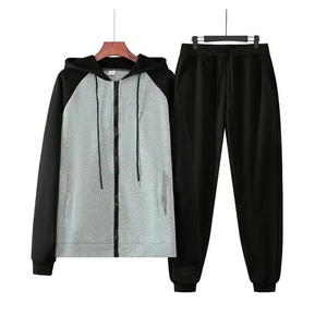 Conjunto Deportivo de Alta Calidad con Cremallera Completa, Traje de Entrenamiento, Chándal Deportivo Unisex, Corte Ajustado, Informal para Invierno, Gimnasio y Running - Product Image 4