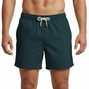 Pantalones Cortos Deportivos para Hombre, de Poliéster, para Entrenamiento, Running, Fitness, Cintura Elástica, Ajuste Cómodo, Estilo Moderno, Personalizables - Product Image 1