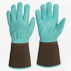 Guantes de Soldadura de Cuero de Primera Calidad, Resistentes al Calor, para Soldadura y Trabajos de Alta Temperatura - Product Image 1