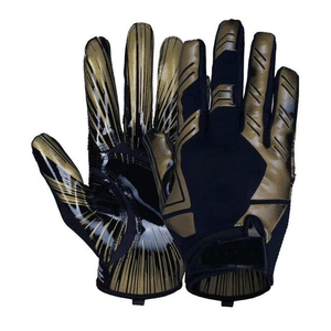 Enhanced <b>Grip</b> American Football <b>Gloves</b> Skin Friendly Airflow Design Sweat Control Lightweight Feel American Football <b>Gloves</b> - Product Image 2