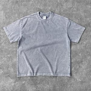 T-shirt Homme Été 100% Coton Col Rond Manches Courtes Coupe Oversize Streetwear Épaules Tombantes – Nouvelle Collection Promotionnelle - Product Image 6