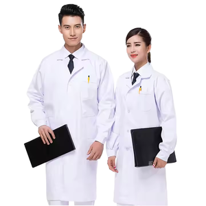 Uniformes de Hospital de Manga Larga Más Vendidos, Ropa de Trabajo Personalizable para Hombres, Técnicos de Laboratorio, Trabajadores de Fábricas de Alimentos, Farmacéuticos - Product Image 4
