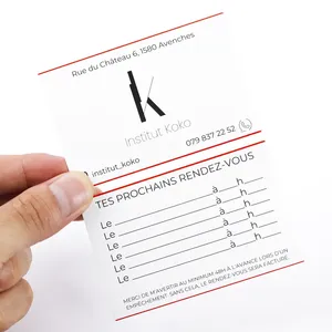Tarjetas de Agradecimiento con Logotipo Personalizado - Impresión Offset en Cartón Corrugado, Tamaño de Tarjeta de Visita - Product Image 3