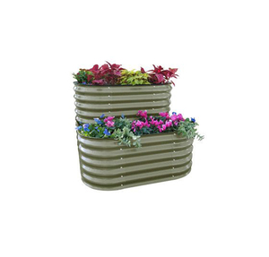 Decorative Metal Garden <b>Raised</b> <b>Bed</b> with Customized Design <b>for</b> Sustainable Home Vegetable Garden Solutions - Product Image 3