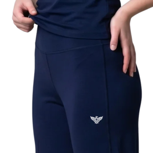 Leggings de yoga taille haute à jambes larges pour femme – Pantalon de sport doux et extensible, respirant, pour fitness et tenue décontractée - Product Image 4