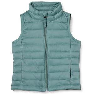 OEM High Quality Men's Quilted Puffer <b>Vest</b> Winter Warm Fleece Lined Stand Collar Full Zip Sleeveless Puffer Men's Jackets - Product Image 1