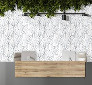 Venta al por mayor de baldosas de lujo 3D de 600x1200mm con diseños modernos y brillantes para sala de estar y baño, baldosas de porcelana con aspecto de mármol. - Product Image 3
