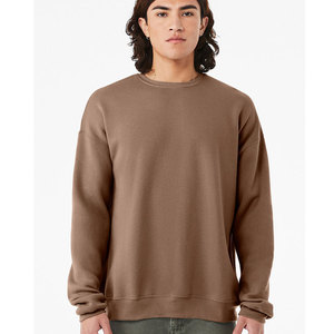 Sweat-shirt décontracté Bella+Canvas en mélange de coton 100% premium, écologique, en molleton éponge, 3945, hiver, épaules tombantes, personnalisable - Product Image 6