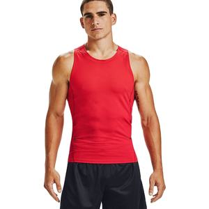 Camisetas sin mangas informales de verano para hombre, camisetas transpirables de secado rápido de talla grande de algodón/poliéster, diseño de logotipo personalizado a la venta - Product Image 1