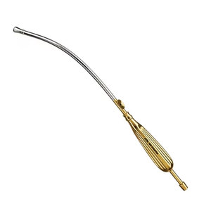 Tubo de succión de acero inoxidable desechable con mango Yankauer y tubo de conexión de succión Yankauer - Product Image 6