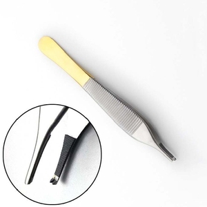 Pinzas Adson de 12 cm, Instrumento Quirúrgico de Precisión de Acero Inoxidable, Herramienta Quirúrgica Médica Reutilizable - Product Image 3