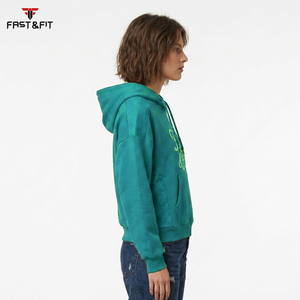 Sudaderas de Alta Calidad, Casuales, Lisas, Estilo Urbano, con Hombros Caídos, Transpirables, Tejidas, para Mujer - Product Image 6