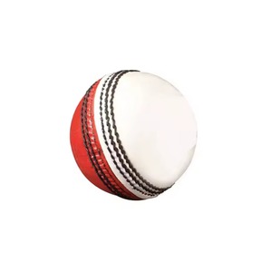 Balle de cricket en cuir cousue à la main, prix bas, meilleure qualité sportive, résistance à l'air, qualité export. - Product Image 3