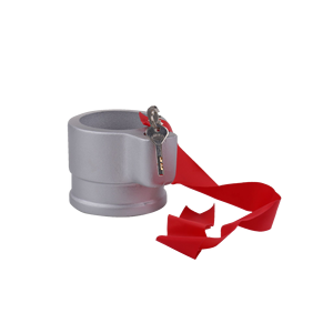 Verrou de pivot robuste en aluminium thermolaqué REAL RL-9156(A) 84x130mm pour remorques à 5e roue, type soudé, pièces de remorque - Product Image 2