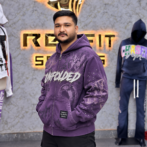 Custom Unisex Oversized <b>Zip</b> Up <b>Hoodie</b> Heavyweight Fleece Washed Graphic Streetwear Jacket Kangaroo <b>Pocket</b> Custom Label Style Top - Product Image 3