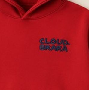 Premium Custom CLOUD BRAKA <b>Hoodies</b> High-Quality Men's & Women's Unisex Fashion Available in <b>Red</b> Sizes from XS to 5XL - Product Image 4