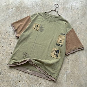 Trendy Heavyweight 100% Cotton Custom Printed Eco-Friendly Oversized Fit Short Sleeve Silk Screen Printed Street Men's T-<b>Shirt</b> - Product Image 6