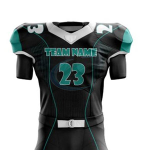 Uniforme de Fútbol Americano de Tela de Poliéster Flexible y Duradera, Transpirable, Personalizable, con un Estilo Moderno y Elegante - Product Image 3