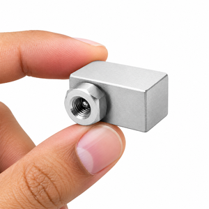 Conector Coaxial RF de Acero Inoxidable 3D TECHNO con Cuerpo Hexagonal, Conector Hembra con Rosca y Bloqueador de CC para 220V/380V - Product Image 3