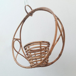 Maceta decorativa de ratán para jardín, directamente de fábrica, cesta para exhibir plantas, soporte para plantas verdes. - Product Image 1