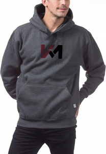 Sudadera con Capucha Lisa de Forro Polar Unisex al por Mayor, Sudadera con Capucha Negra para Hombre - Product Image 2