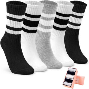 Women's High Quality <b>Winter</b> <b>Socks</b> Breathable Non-Slip Cuff Detail Latest Design Cozy Warm Fabric Soft Polyester/Nylon Blend - Product Image 5